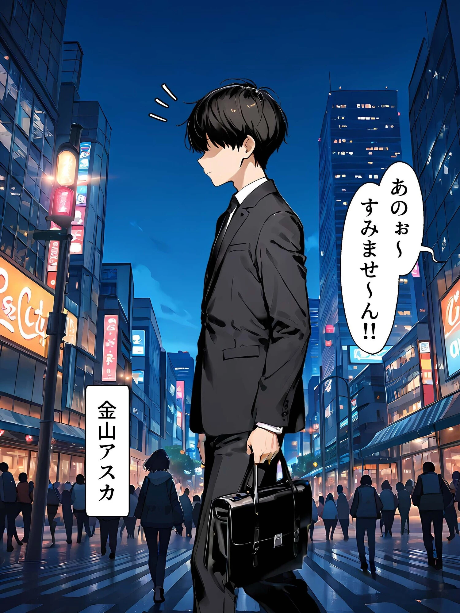 女体化実験（単話） 2ページ