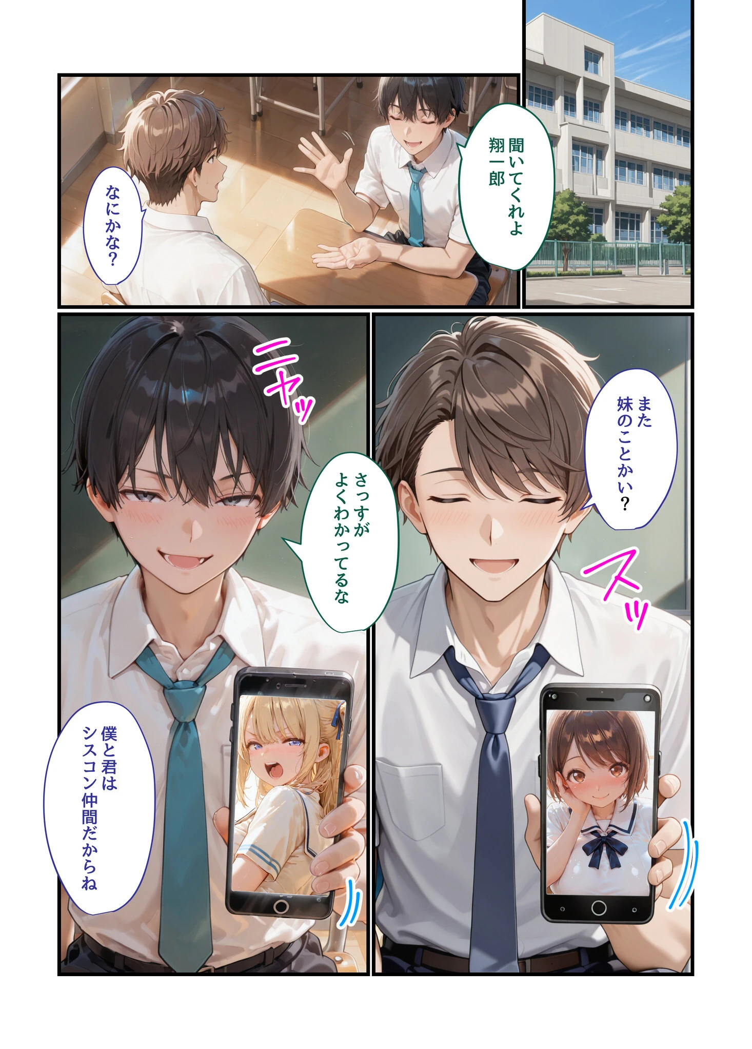 実妹がダメなら親友の妹にすればいいじゃない！ 3ページ