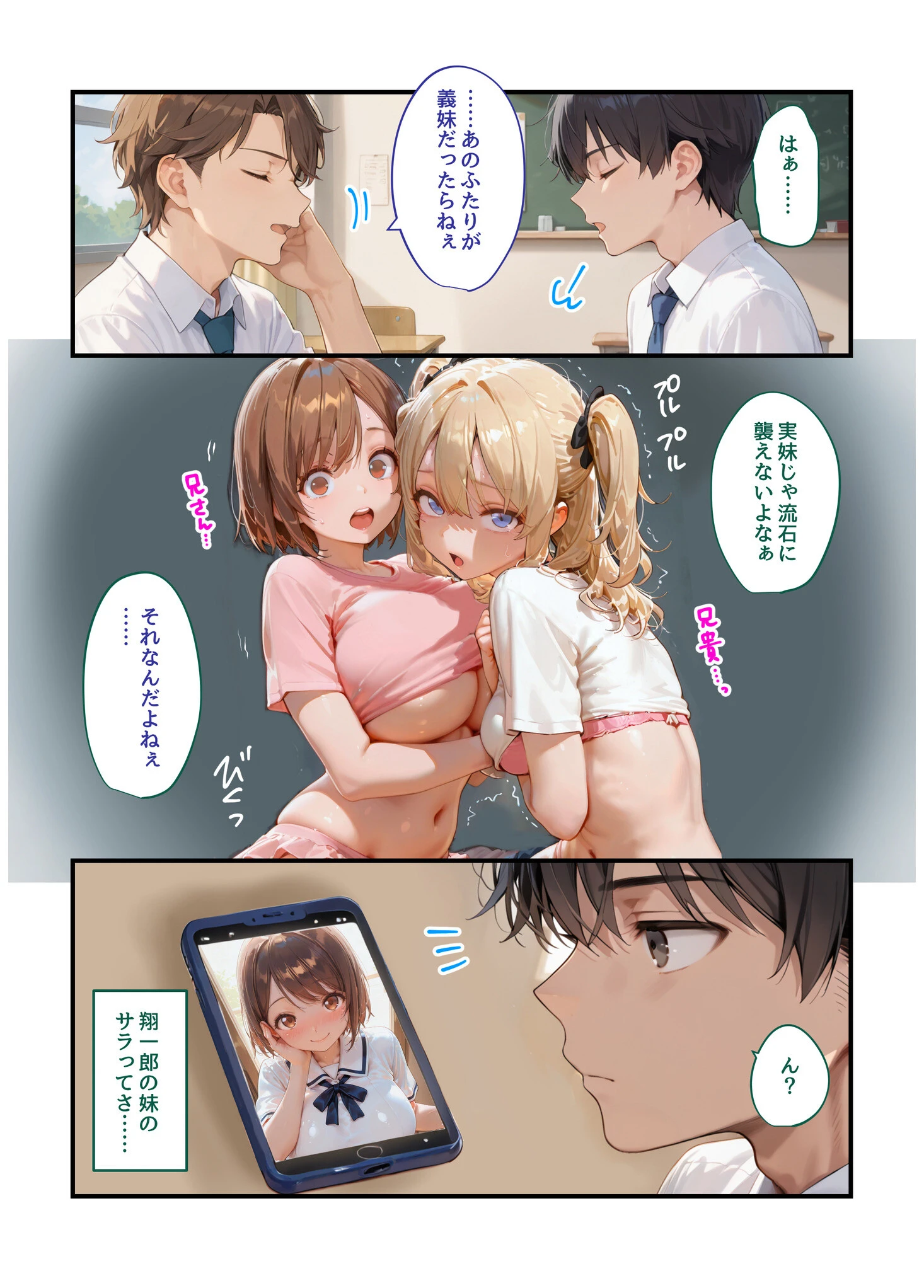 実妹がダメなら親友の妹にすればいいじゃない！ 6ページ