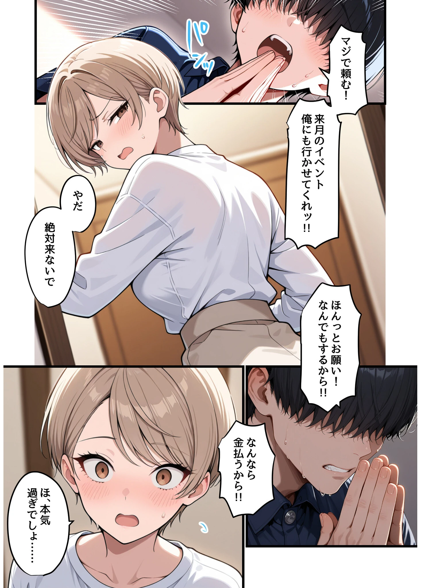 コスプレイヤーな彼女と甘々イチャらぶえっちする話 4ページ