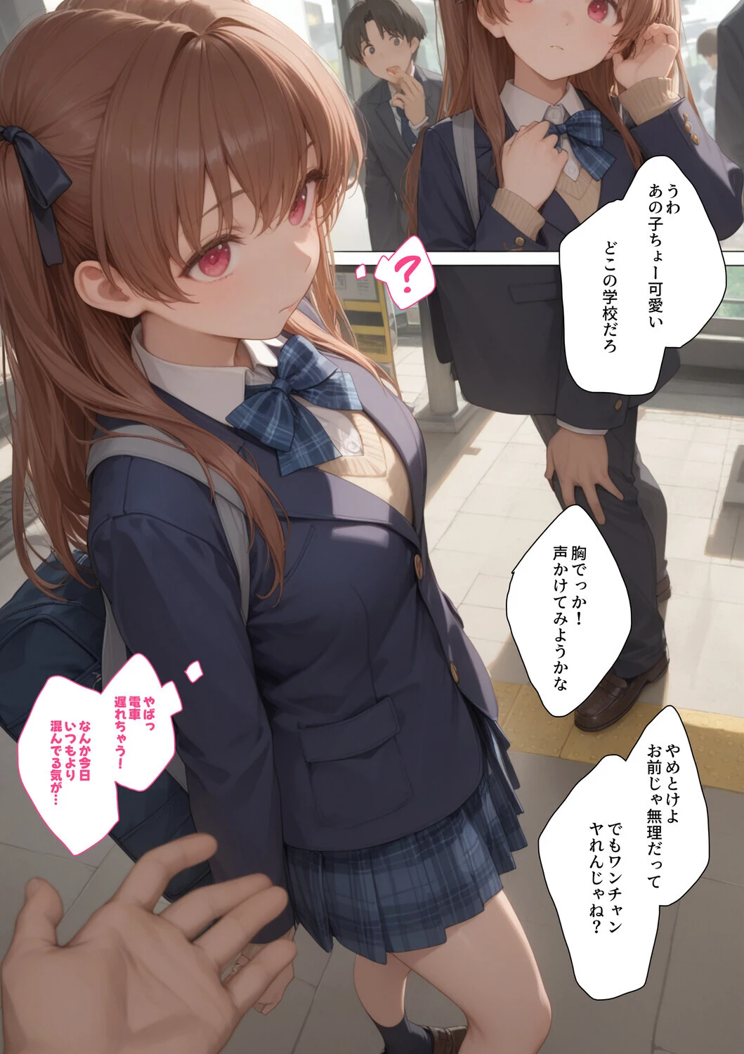 完堕ち痴〇特急(1)いまどき◇ふわふわ系少女 「星野 きらり」の災難 3ページ